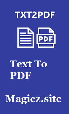 Text to PDF